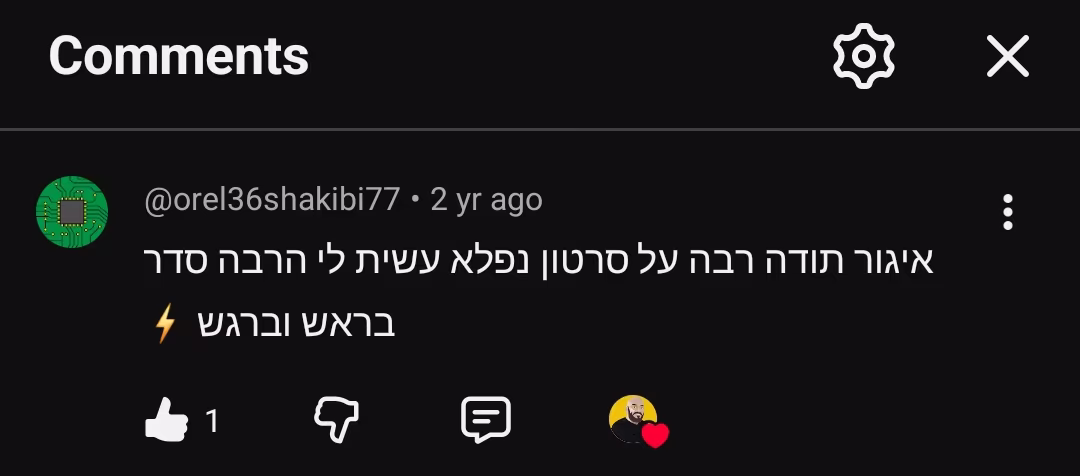 המלצה מיוטיוב על הביצה הפיננסית